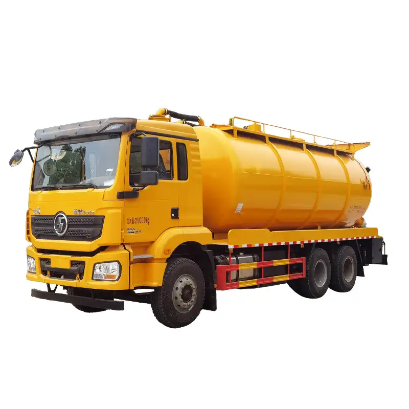 شاحنة صهريجية متعددة الأغراض سعة 22000 لتر من شركة شاكمان Jetting Truck Combination Tanker 22000L SHACMAN - الصورة 1