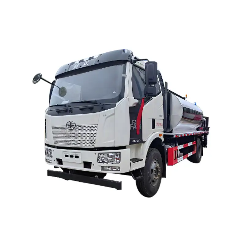 سيارة تنكر رش أسفلت فاو 10000 لتر Bitumen Distributor Truck 10000L FAW - الصورة 1